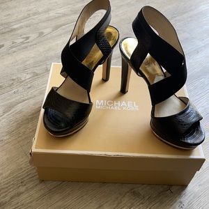 MK Meadow Platform Heels